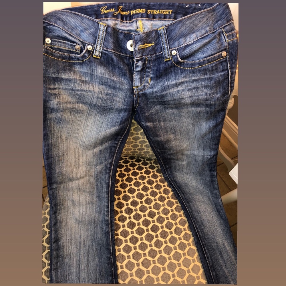 Straight leg jeans